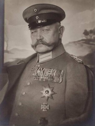 Generalfeldmarschall Paul von Hindenburg