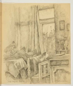 Interieur mit Fensterausblick
