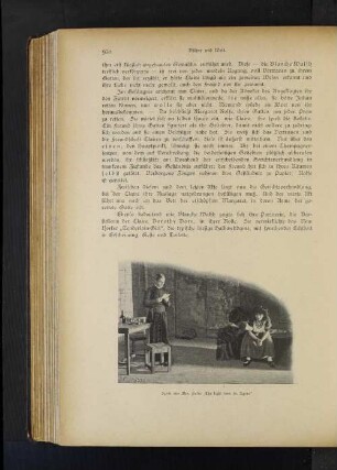 Szene aus Mrs. Fiskes "The light from St. Agnes"