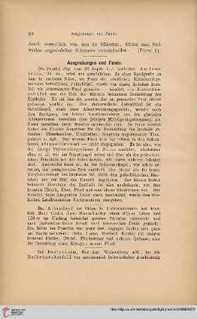 Ausgrabungen und Funde