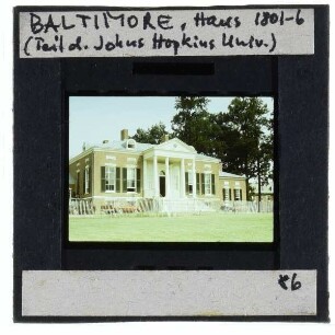 Baltimore, Johns Hopkins University, Homewood House