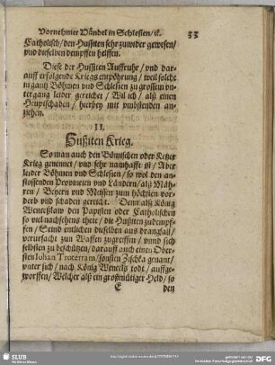 II. Hußiten Krieg
