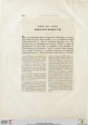 Tafel CXXV-CXXVII: Dreifussraub