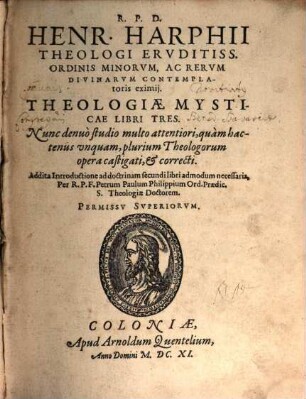 Theologia Mystica : libri III