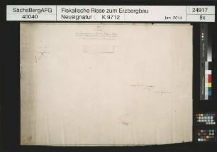 Tagegegend von Hausteins Hoffnung Fundgrube, Ulrike Fundgrube, Kautzschens Hoffnung Fundgrube, Friedrich Fundgrube und Gelber Zweig gevierte Fundgrube bei Langenberg (Raschau) im Scheibenberger Revier