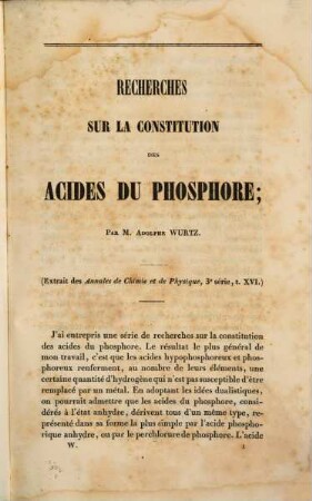 Mémoires de chimie