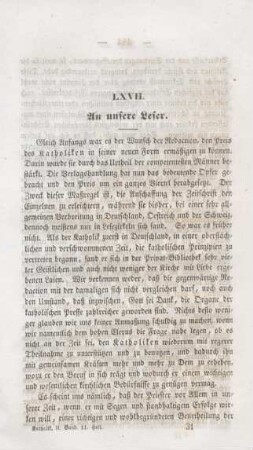 483-485 An unsere Leser