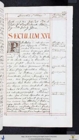 Saeculum XVI