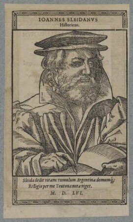 Bildnis des Ioannes Sleidanvs