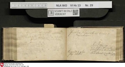 Stammbuch des Gottfried Crusius (Cruse) aus Stendal