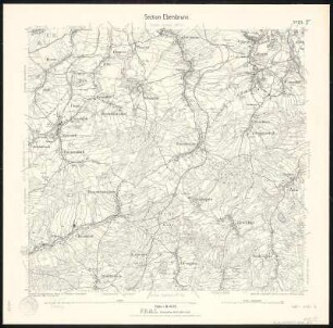 Äquidistantenkarte 124 : Section Ebersbrunn, 1911 : Section Ebersbrunn. - 1:25000. - Leipzig: Giesecke & Devrient, 1911. - 1 Kt.