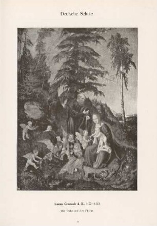 Die Ruhe auf der Flucht