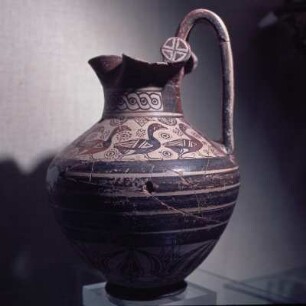 Rhodos, Archäologisches Museum. Rhodische Kanne, Anfang 7. Jh. v. Chr. E70