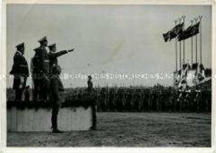 Parade der Wehrmacht zum Abschluss des Reichsparteitages 1938