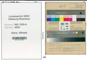 Entnazifizierung Wilhelm Heine , geb. 17.06.1908 (Arzt)