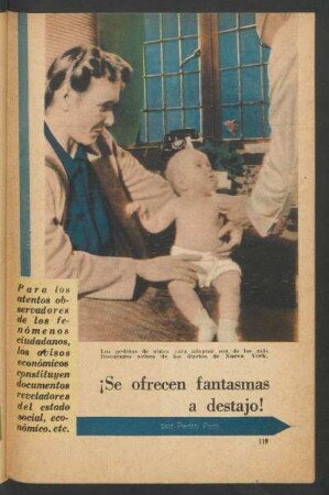 ¡Se ofrecen fantasmas a destajo!