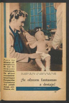 ¡Se ofrecen fantasmas a destajo!
