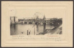 Ansichtskarte Oberbaumbrücke, Gröbenufer [1/4]