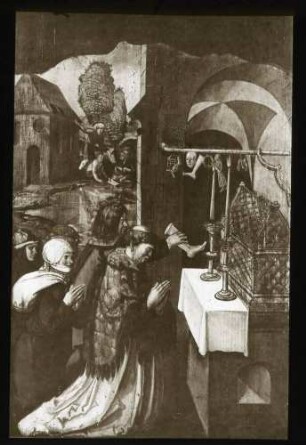 Kreuzkirche, sog. Dürer-Altar, rechter Flügel, innen, unten