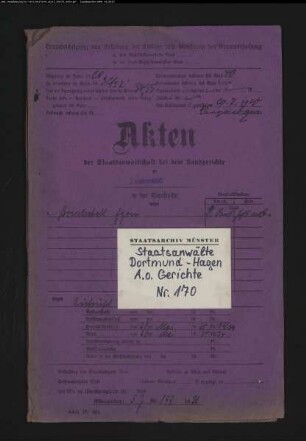 Aufruhr (Zugehörigkeit zur "Roten Armee" oder zur "Roten Garde") Bourtschell, Egon