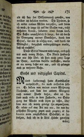 Sechs und vierzigstes Capitul. - Funfzigstes Capitul.