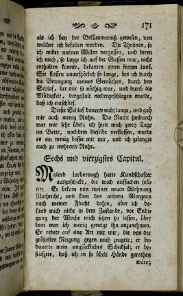Sechs und vierzigstes Capitul. - Funfzigstes Capitul.