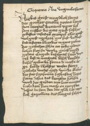 Sequenz 'Ave virginalis forma', dt. Versübersetzung