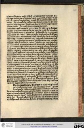 [A]d secundam questionem sic proceditur et videtur quod beatus Johannes non fuerit mortuus quia in presenti evangelio scribitur...
