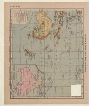 Australien und Polynesien, Politische Übersicht