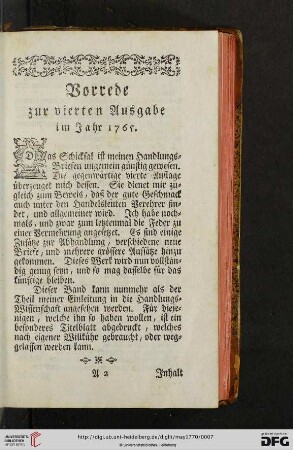 Vorrede zur vierten Ausgabe