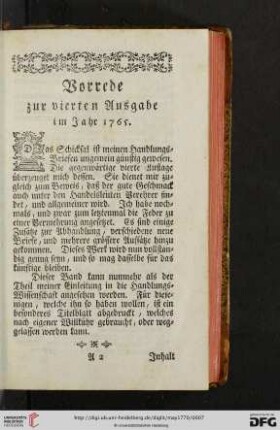 Vorrede zur vierten Ausgabe