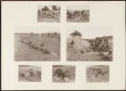 7 Aufnahmen von Manövertätigkeiten des Königin Augusta Garde-Grenadier-Regiments Nr. 4