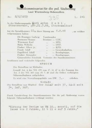 Hohl, Karl Anton