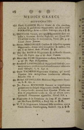 Hippocrates. - Xenocrates.