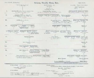 Tafel XVIII. Savoyen, Visconti, Sforza, Este
