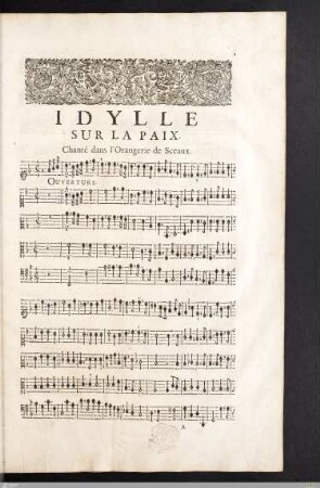 Idylle sur la paix