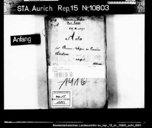 Das Armenwesen in Werdum