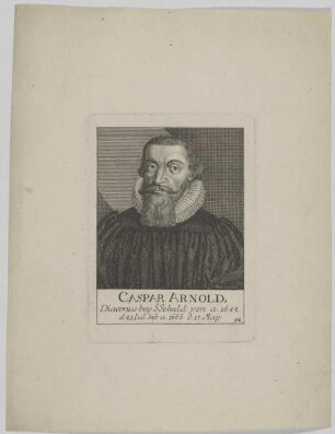 Bildnis des Caspar Arnold