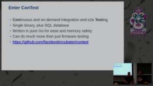 Open Source Firmware Testing at Facebook: If you don't test your firmware, your firmware fails you