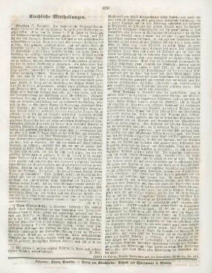 680 Kirchliche Mittheilungen