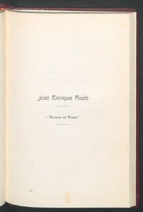José Enrique Rodó