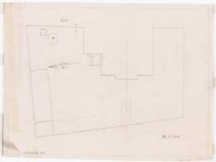 Garten Hannemann, Berlin-Frohnau: Lageplan 1:100