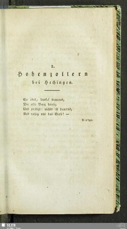 2. Hohenzollern bei Hechingen