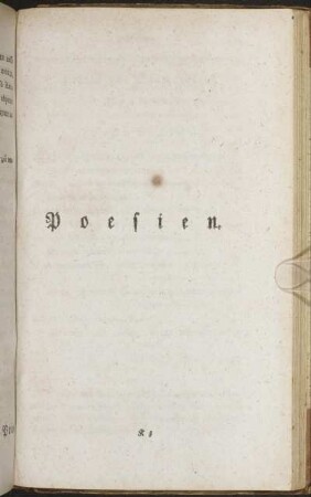 Poesien.
