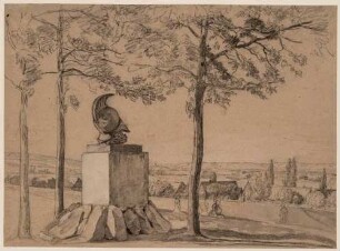 Denkmal für General Moreau auf der Räcknitzer Höhe bei Dresden