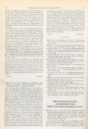 351-352 [Rezension] Steinmetz, Franz-Josef, Hoffnung auf Hoffnung