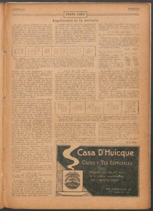 Página libre : Arquitectura de la molécula
