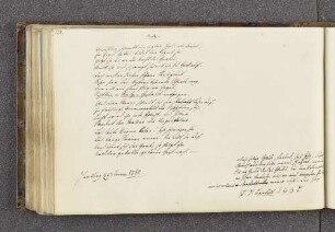 Johann Heinrich Bartels. – Hamburg, 27.01.1780