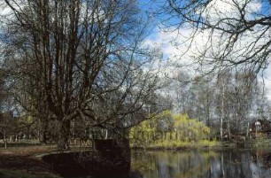 Wulfsdorf: Gutspark: Teich