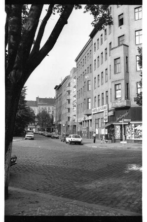 Kleinbildnegativ: Spreewaldplatz, 1982